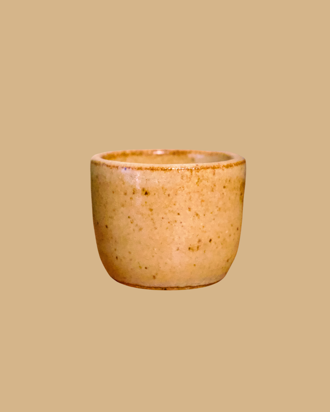 Handmade ceramic espresso cup